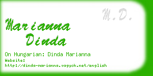 marianna dinda business card